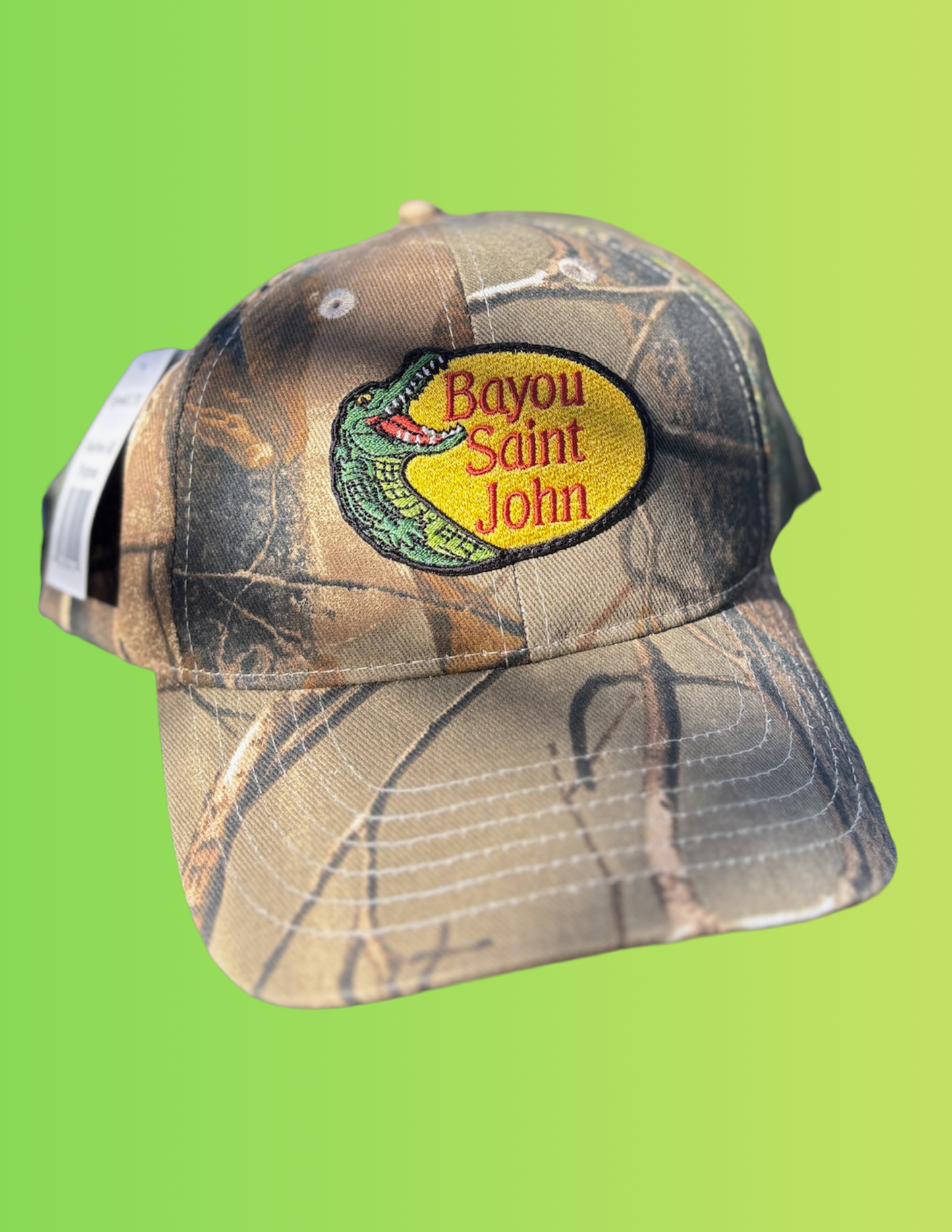 'Bayou St John' Camo Hat