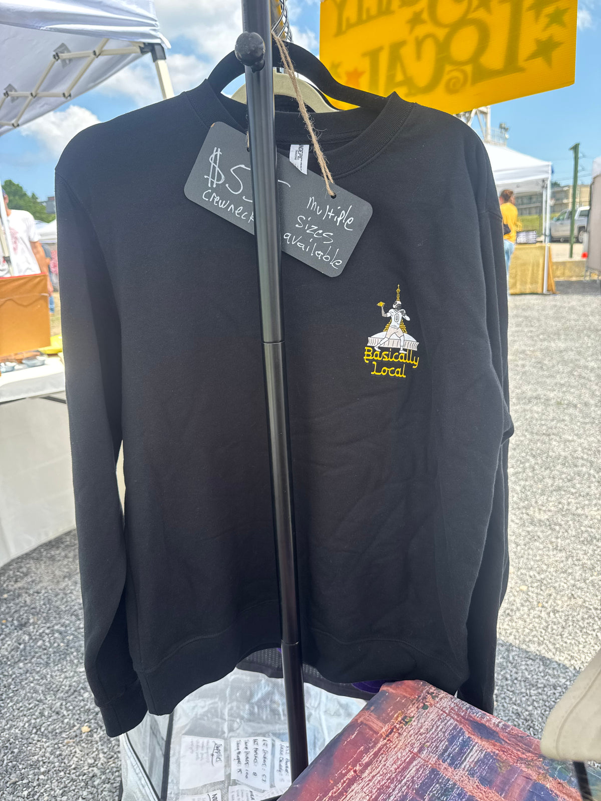 Black & Gold In Paris 2026 Medium Weight Crewneck