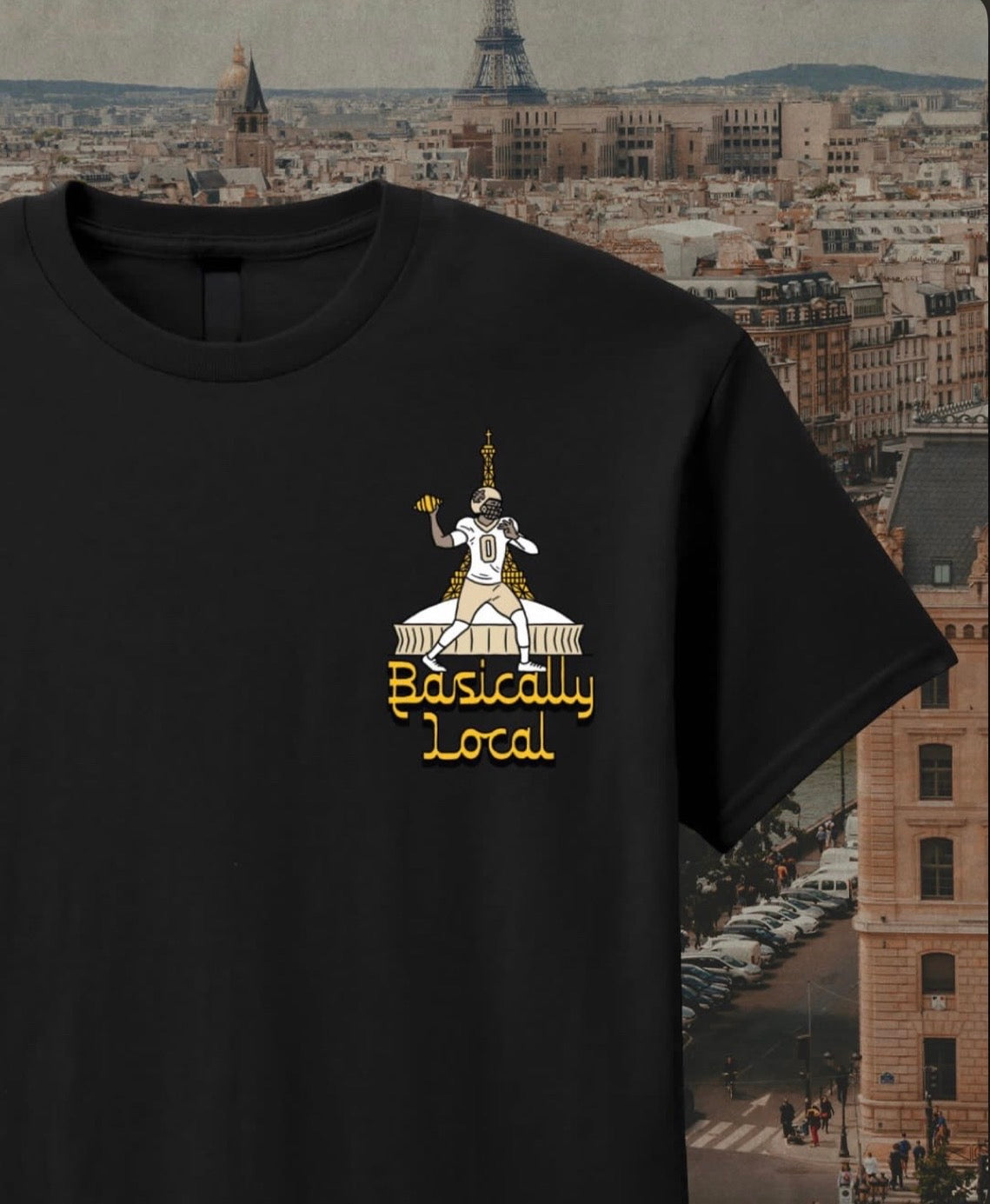 Black & Gold In Paris 2026 T-Shirt