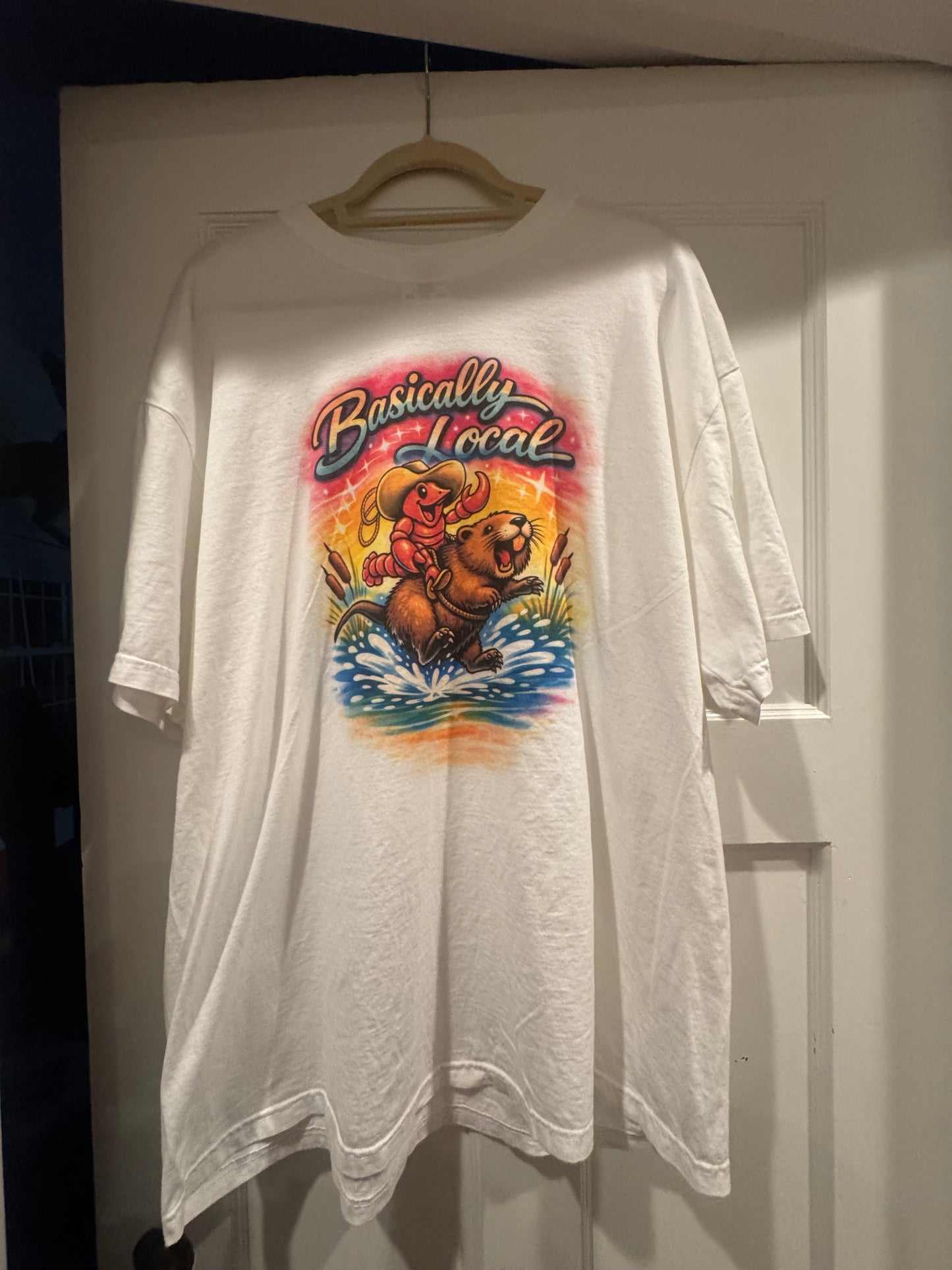 Basically Local Airbrush T-Shirt